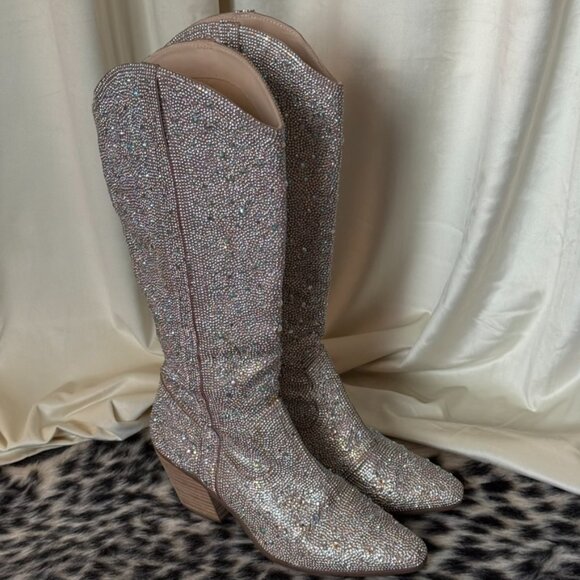 Matisse Rhinestone Nashville Western Cowboy Boots size 10 - Picture 7 of 10